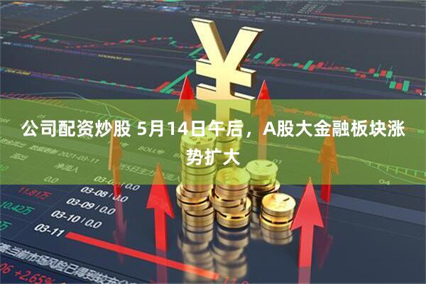 公司配资炒股 5月14日午后，A股大金融板块涨势扩大