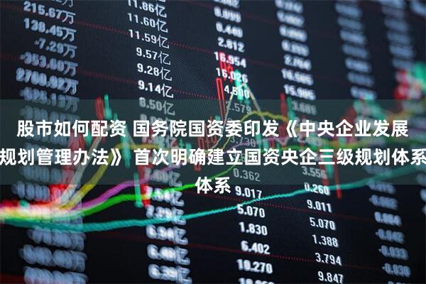 股市如何配资 国务院国资委印发《中央企业发展规划管理办法》 首次明确建立国资央企三级规划体系
